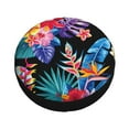 thumbnail image 2 of Kdxio Spare Tire Cover for RV Trailer, Waterproof Wheel Cover,Camper Spare Tire Cover Fit for Rv SUV Truck Travel Trailer -Tropical Palm Leaves, 2 of 8