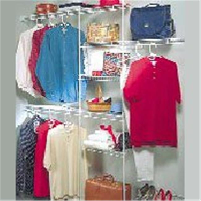 1608 5 8 Ft Deluxe Closet Organizer Kit