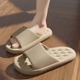 thumbnail image 6 of Men's Comfortable Slide Slippers With Sole For Home Bathroom And Leisure Use, 6 of 6