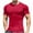 Red, variant on cllios Men's Muscle Shirts Slim Fit Short Sleeve Workout T-Shirt Gym Active Athletic Tees Summer Crewneck Fitness Tee Shirts