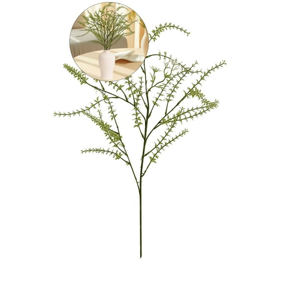 Dvruxg High Simulation Artificial Greenery Branches - Realistic Fake Flower Arrangements for Living Room, Bedroom & Home Decor - Lifelike Faux Plants