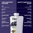 thumbnail image 6 of Noka Organic Superfood Smoothie Pouches, Plant Protein, Blackberry Vanilla, 4.22oz, 4 Pack, 6 of 8