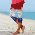 thumbnail image 2 of Pantalones de Yoga de Mujer Capris Impreso Casual Elástico, Pantalones de Yoga de Mujer de Cintura Alta para Todo el Uso de Temporada, 2 of 5