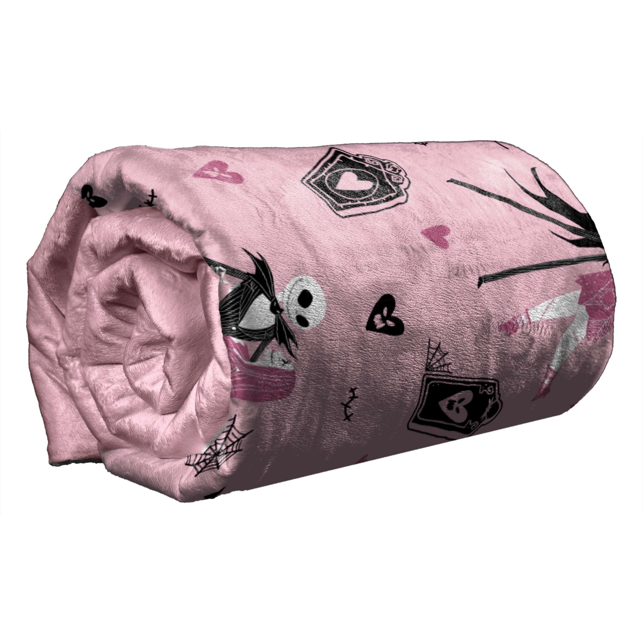 Nightmare Before Christmas Disney Misfit Tango Silk Touch Throw Blanket 50x70 Inches