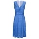 thumbnail image 3 of WILLBEST Vestidos Largos Casuales para Mujer Vestido Midi Cruzado con Cuello En V y Flores para Mujer Vestido Midi de Corte A con Mangas Cortas y Cuello Multicolor Mini Vestidos Grande, 3 of 3