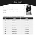 thumbnail image 4 of Gukieu Black White Fluid Sculpture Print Men's Quick Dry Fitness Vest, Round Neck Sleeveless Fitness Bodybuilding Top-4X-Large, 4 of 7