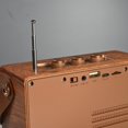 thumbnail image 2 of Retro Wooden Radio Small Mini Speaker Portable Outdoor Music Player Bluetooth Subwoofer Speaker for Camping, 2 of 6