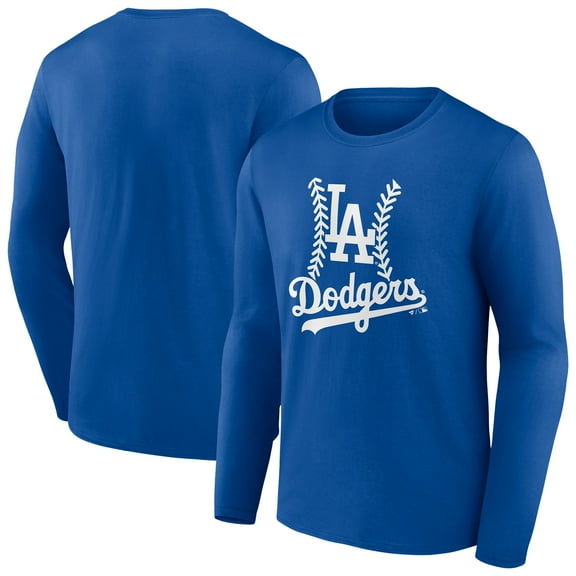 Men's Royal Los Angeles Dodgers Fastball Long Sleeve T-Shirt