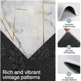 thumbnail image 3 of White Gold Marble Pattern Kitchen Rugs Sets Of 3,Kitchen Runner Rugs Non Skid Washable,Decorative Kitchen Floor Mats for Kitchen,Sink,Laundry,17"x30"+ 17"x47" + 17"x59", 3 of 6