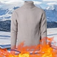 thumbnail image 2 of Vedolay Mens Pullover Sweaters 2023 Long Sleeve Pullover Sweaters Winter Warm Tops Grey,2XL, 2 of 5