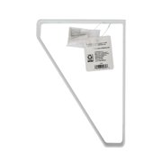 Hyper Tough 9 X 6.5 3-Way Shelf Bracket, White