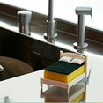 thumbnail image 2 of Creative Kitchen Sponge Holder Bed Shape Scouring Pad Sponge Storage Drainage Rack, 2 of 4