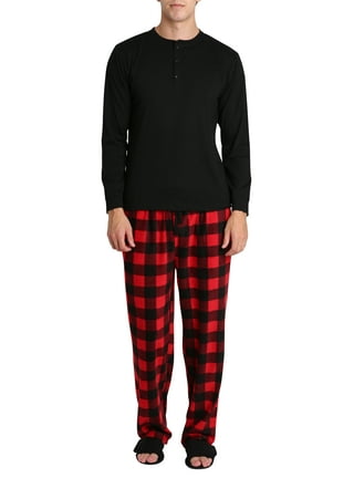 SLEEPHERO Mens Pajama Sets in Mens Pajamas and Robes Red Walmart