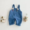 thumbnail image 2 of XXWXYD Baby Boys Girls Soft Cotton Jumpsuit 2025 New Spring Breathable Overalls Toddler Playwear Romper Outfit, 2 of 7