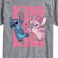 thumbnail image 3 of Lilo & Stitch - Kiss Logo - Men's Short Sleeve Graphic T-Shirt, 3 of 5