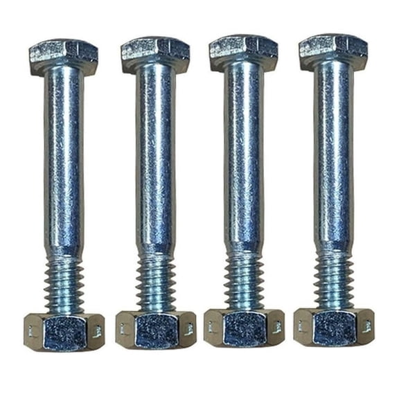 Qty 4: Shear Pin with Nut Fits Ariens Replaces 05907100