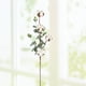 thumbnail image 4 of Ramo de flores artificiales de algodón, hojas de eucalipto, simulación de flores, para bodas, fiestas, decoración del hogar y habitaciones., 4 of 7