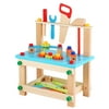 Mortilo Children's Wooden Tool Stool Toy Pretends To Play With Creative Building Set