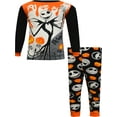 thumbnail image 2 of Disney Boys Nightmare Before Christmas Jack Skellington Cotton Kids Pajama (10), 2 of 2