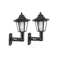 thumbnail image 1 of 2 Piezas Lámparas Español Led Solar Farol Pared Belug Negro, 1 of 5