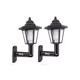 thumbnail image 1 of 2 Piezas Lámparas Español Led Solar Farol Pared Belug Negro, 1 of 5