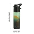 thumbnail image 3 of Ohmyroo Portable Spray Water Bottle Large Capacity Frosted Cooling Mist Cup for Outdoor Sports 26.5 Oz, 3 of 6