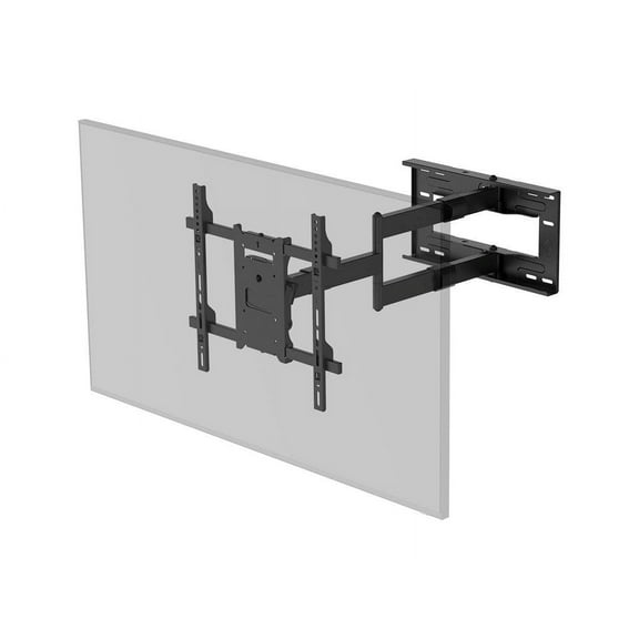 Monoprice Portrait and Landscape 360 Full-Motion Articulating TV Wall Mount for TVs 40in to 75in, Weight Capacity 110 lbs, Extension 3.3in to 31.5in
