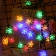thumbnail image 4 of LED String Lights, Mini Star Christmas Light, Battery Operated Star/Snowflake String Lights Indoor/Outdoor Festival Lights for Christmas Party Decor - 3M-SNOW-2, 4 of 8
