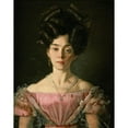 thumbnail image 2 of Michael Neder 20x24 Black Ornate Framed Double Matted Museum Art Print Titled: Young Lady (1829), 2 of 5