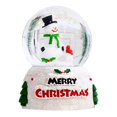 thumbnail image 2 of Globo de Nieve navideño brillante de cristal para niños Perfecl Decoración de Hogar Año nuevo, 2 of 7