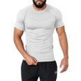 thumbnail image 2 of Njagoc3 Mens Short - Sleeve V - Neck Casual Tee, Regular Fit, Soft Fabric, Summer Daily & Layered Top, 2 of 6