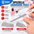 thumbnail image 4 of S SMI 5-Piece Coarse Sapphire Nail File Set with 5 Solingen Sapphire Nail Files, White, 4 of 7