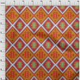 thumbnail image 4 of oneOone Cotton Cambric Red Fabric Tribal Sewing Material Print Fabric By The Yard 56 Inch Wide, 4 of 4