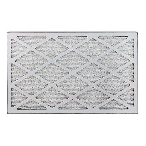 Pack of FilterBuy 16x25x1-Inch Pleated AFB Silver MERV 8 AC Furnace Air Filter 