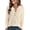 01-Parchment, variant on Long Sleeve Waffle Knit Shirts for Women Spring Fall Dressy Casual Button Up V Neck Henley Tops Loose Basic Tees Winter Clothes Parchment Small