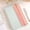 Pink, variant on Seyotauo Elastic Fastening Pen Pouch,Slim Zipper Pencil Case for Notebooks & Planners,Portable Organizer with Elastic Strap for Journals,Office Supplies,College Students,Business Meetings,and Travel