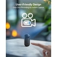 thumbnail image 5 of BOBLOV W4 4K Mini Body Camera,128G Wearable Camera with 360°Rotatable Clip & Magnetic Clip, Thumb Size Pocket Cam, 5 of 12