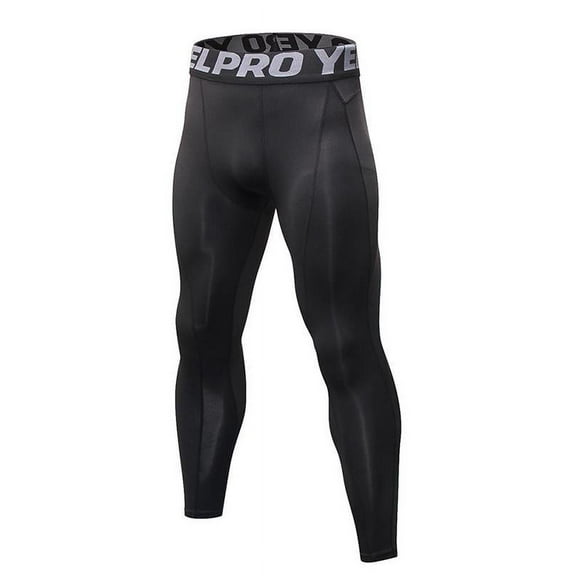 Uccdo Boys Mens Compression Tights Gym Yoga Running Base Layer Under Pants Sport Wear