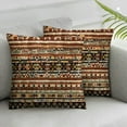 thumbnail image 2 of Nawypu  Boho Style Pillow Cover, Ethnic Pattern Pillow Cover, Tribal Art Print Throw Pillow Case Cushion Cover Home Office Decorative for Sofa Living Room Square  2pc, 2 of 6