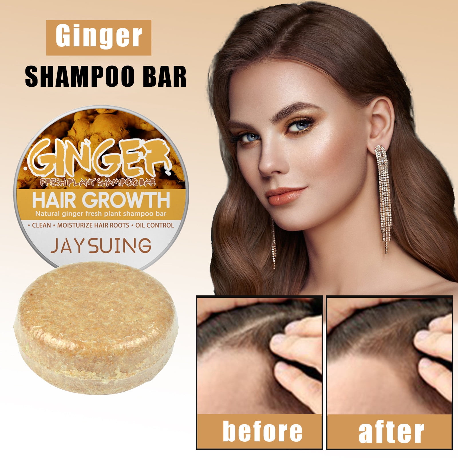 MOONTOY Shampoo Soap, Refreshing Antidandruff, Oilfree Care