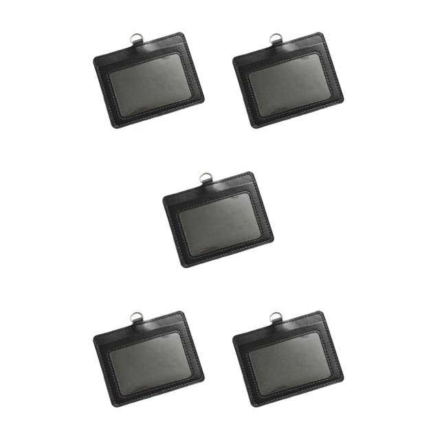 Methold 10 piezas de cubierta de tarjeta de identificación PU suministros de oficina carcasa protectora multi multifuncional tarjetas de Type2 NO2
