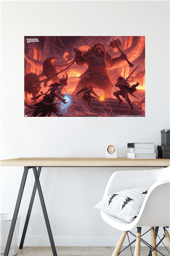Dungeons and Dragons - Fire Giant Wall Poster, 22.375" x 34"