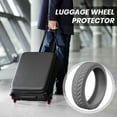 thumbnail image 3 of Couvre-roues de Bagages 8 Pcs Protecteurs de Roues en Silicone Flexibles Anti-Rayures Réduction de Bruit Accessoires de Bagages Fournitures de Bagages, 3 of 8