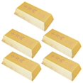 thumbnail image 4 of Airtight Cookie Containers Multi Function Candy Boxes Golden Rectangular Paper Gift Wrapping Box For Christmas Party 5Pcs, 4 of 5