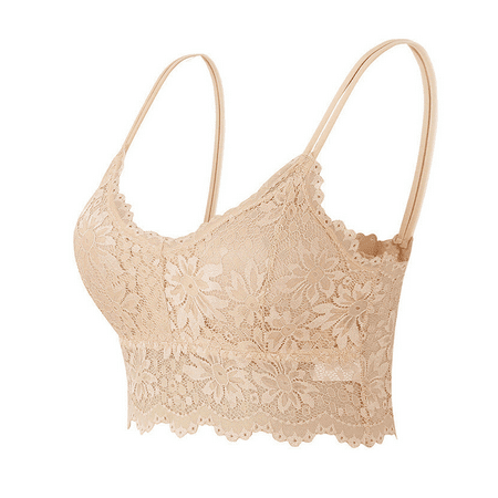 

Women’s Lace Bralette Padded Wire Free Bra Fashionable Crop Top Style Sexy Tops