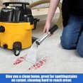 thumbnail image 2 of Carpet Vac Extractor Attachment Tool Set Portable Extractor Tool Car Detailing Vacuum Wand Lightweight Dust Absorbing Vacuum Extractor Head for Car(Small), 2 of 9