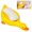White, variant on QHUDLV NEW Duck Shape Soap Box Cartoon Soap Dish Drainable Storage Soap Container Dish Accessories Storage Bathroom Household decorative dishes Dish Soap yellow shaped bathtub dishes decor yellow bat
