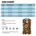 thumbnail image 6 of Daiia Sunflowers Mushrooms Printed Men's Tank Tops,Casual Soft Sleeveless Gym Muscle Shirts Bodybuilding Tee-X-Large, 6 of 8