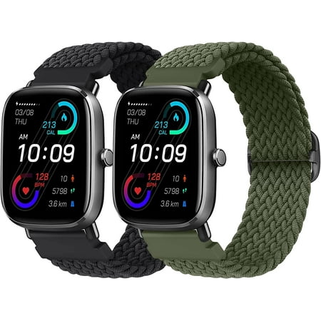 Replacement s for Amazfit GTS 2 Mini/ GTS 2e/ GTS 2/Amazfit GTS 3/ GTS 4/ GTS 4 Mini, 2 Pack 20mm Quick