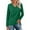 C-Dark Green557, variant on DHFJKG Women's V Neck Long Sleeve T Shirt Casual Workout Yoga Top Solid Color Loose Fit Basic Tee Spring Fall Versatile Tops